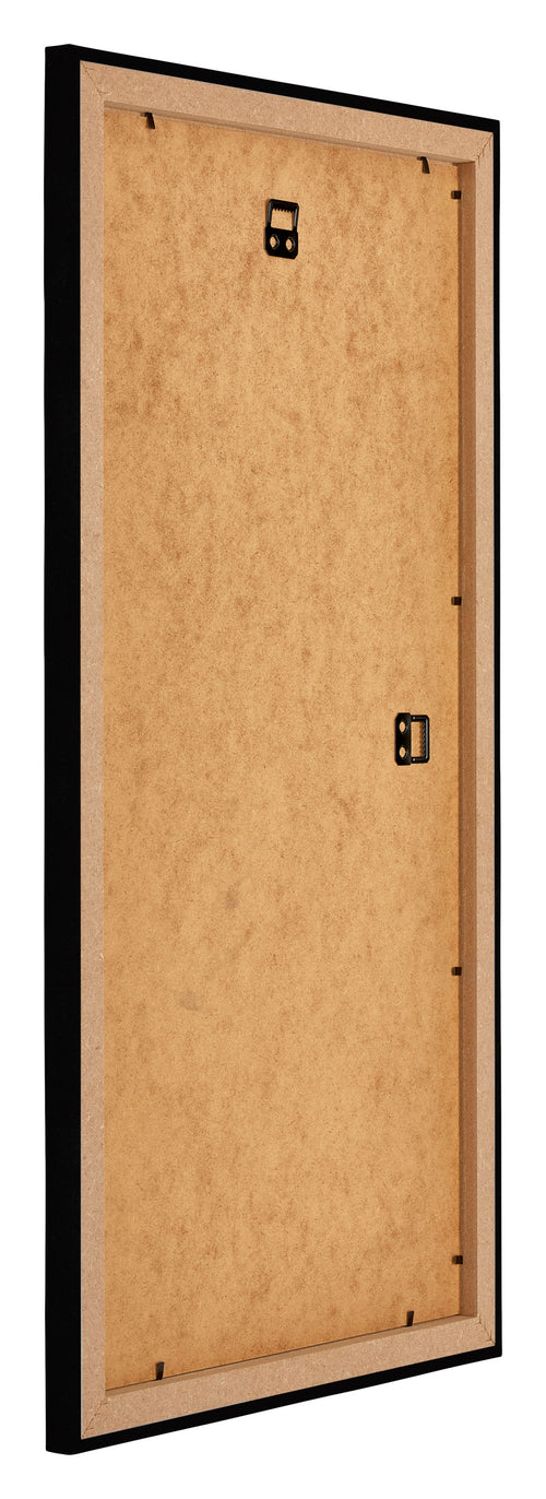 Mura MDF Bilderrahmen 50x100cm Schwarz Hochglanz Rucksteite Schrag | Yourdecoration.de