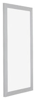 Mura MDF Bilderrahmen 50x100cm Silber Matt Vorne Schrag | Yourdecoration.de