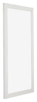 Mura MDF Bilderrahmen 50x100cm Weiss Matt Vorne Schr��g | Yourdecoration.de