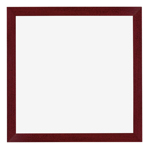 Mura MDF Bilderrahmen 50x50cm Weinrot Gewischt Vorne | Yourdecoration.de