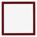 Mura MDF Bilderrahmen 50x50cm Weinrot Gewischt Vorne | Yourdecoration.de