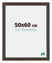 Mura MDF Bilderrahmen 50x60cm Eiche Dunkel Vorne Messe | Yourdecoration.de