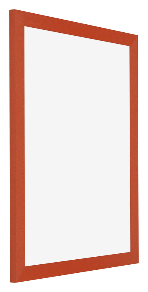Mura MDF Bilderrahmen 50x60cm Orange Vorne Schrag | Yourdecoration.de