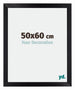 Mura MDF Bilderrahmen 50x60cm Schwarz Matt Vorne Messe | Yourdecoration.de