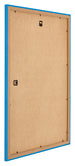 Mura MDF Bilderrahmen 50x70cm Hell Blau Rucksteite Schrag | Yourdecoration.de