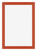 Mura MDF Bilderrahmen 50x75cm Orange Vorne | Yourdecoration.de