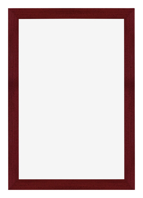 Mura MDF Bilderrahmen 50x75cm Weinrot Gewischt Vorne | Yourdecoration.de