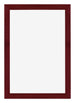 Mura MDF Bilderrahmen 50x75cm Weinrot Gewischt Vorne | Yourdecoration.de