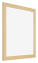 Mura MDF Bilderrahmen 55x55cm Ahorn Dekor Vorne Schrag | Yourdecoration.de