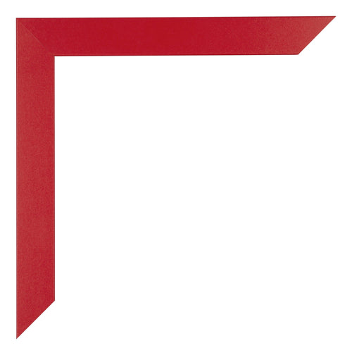 Mura MDF Bilderrahmen 55x65cm Rot Detail Ecke | Yourdecoration.de