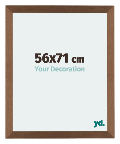 Mura MDF Bilderrahmen 56x71cm Kupfer Dekor Vorne Messe | Yourdecoration.de