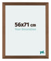 Mura MDF Bilderrahmen 56x71cm Kupfer Dekor Vorne Messe | Yourdecoration.de
