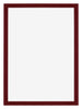 Mura MDF Bilderrahmen 59x84cm Weinrot Gewischt Vorne | Yourdecoration.de
