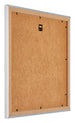 Mura MDF Bilderrahmen 60x60cm Aluminium Geburstet Rucksteite Schrag | Yourdecoration.de