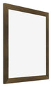 Mura MDF Bilderrahmen 60x60cm Bronze Dekor Vorne Schrag | Yourdecoration.de