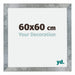 Mura MDF Bilderrahmen 60x60cm Eisen Gewischt Vorne Messe | Yourdecoration.de
