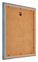 Mura MDF Bilderrahmen 60x60cm Hell Blau Geveegd Rucksteite Schrag | Yourdecoration.de