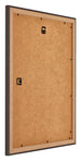Mura MDF Bilderrahmen 60x70cm Eiche Dunkel Rucksteite Schrag | Yourdecoration.de