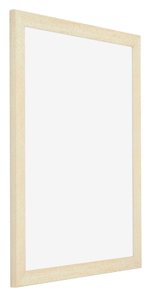 Mura MDF Bilderrahmen 60x70cm Sand Gewischt Vorne Schrag | Yourdecoration.de