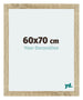 Mura MDF Bilderrahmen 60x70cm Sonoma Eiche Vorne Messe | Yourdecoration.de