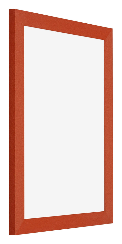 Mura MDF Bilderrahmen 60x80cm Orange Vorne Schrag | Yourdecoration.de