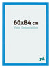 Mura MDF Bilderrahmen 60x84cm Hell Blau Vorne Messe | Yourdecoration.de