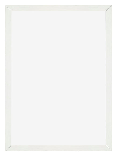 Mura MDF Bilderrahmen 60x84cm Weiss Gewischt Vorne | Yourdecoration.de