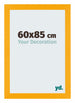 Mura MDF Bilderrahmen 60x85cm Gelb Vorne Messe | Yourdecoration.de