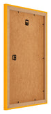 Mura MDF Bilderrahmen 60x90cm Gelb Rucksteite Schrag | Yourdecoration.de
