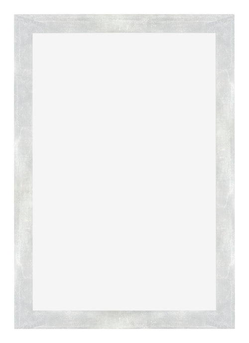 Mura MDF Bilderrahmen 60x90cm Silberglanz Vintage Vorne | Yourdecoration.de