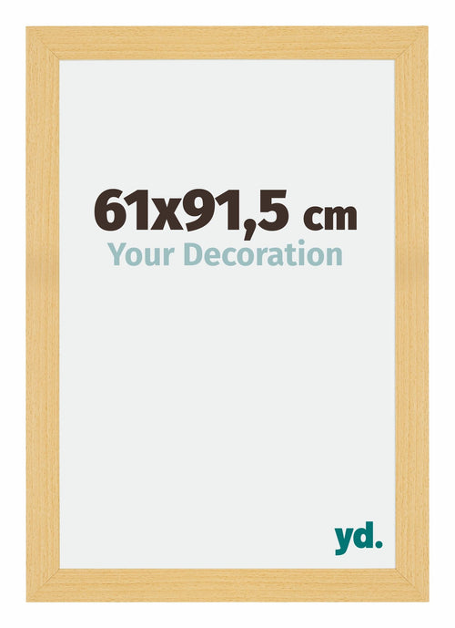 Mura MDF Bilderrahmen 61x91 5cm Buche Dekor Vorne Messe | Yourdecoration.de