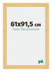 Mura MDF Bilderrahmen 61x91 5cm Buche Dekor Vorne Messe | Yourdecoration.de