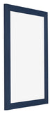 Mura MDF Bilderrahmen 61x91 5cm Dunkelblau Gewischt Vorne Schrag | Yourdecoration.de