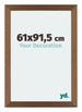 Mura MDF Bilderrahmen 61x91 5cm Kupfer Dekor Vorne Messe | Yourdecoration.de