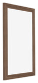 Mura MDF Bilderrahmen 61x91 5cm Nussbaum Dunkel Vorne Schrag | Yourdecoration.de