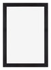 Mura MDF Bilderrahmen 61x91 5cm Schwarz Gemasert Vorne | Yourdecoration.de