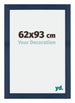 Mura MDF Bilderrahmen 62x93cm Dunkelblau Gewischt Vorne Messe | Yourdecoration.de