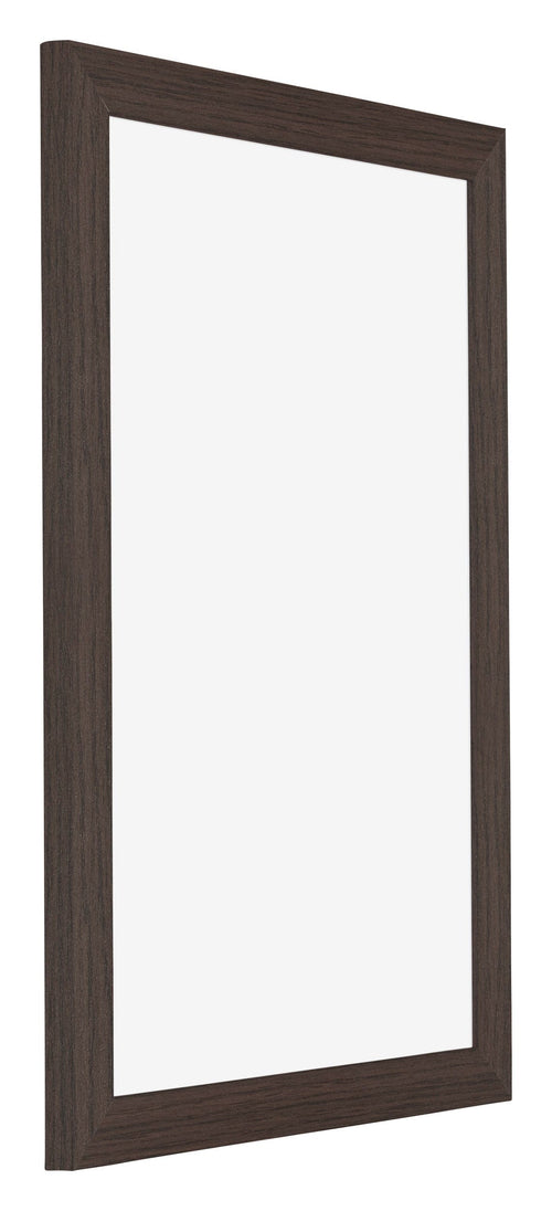 Mura MDF Bilderrahmen 62x93cm Eiche Dunkel Vorne Schrag | Yourdecoration.de