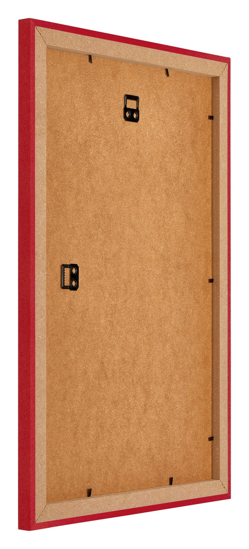 Mura MDF Bilderrahmen 62x93cm Rot Rucksteite Schrag | Yourdecoration.de