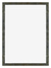 Mura MDF Bilderrahmen 67x98cm Blau Gold Meliert Vorne | Yourdecoration.de