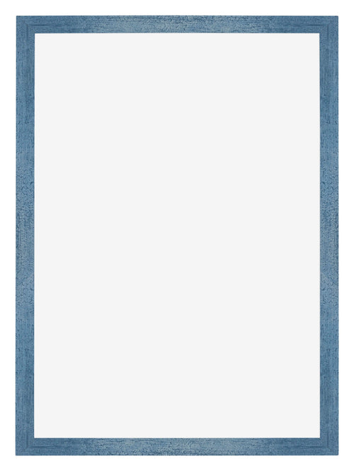 Mura MDF Bilderrahmen 67x98cm Hellblau Gewischt Vorne | Yourdecoration.de