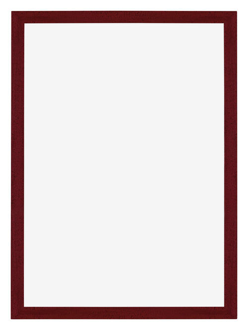 Mura MDF Bilderrahmen 67x98cm Weinrot Gewischt Vorne | Yourdecoration.de