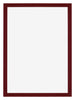 Mura MDF Bilderrahmen 67x98cm Weinrot Gewischt Vorne | Yourdecoration.de