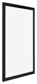 Mura MDF Bilderrahmen 70x100cm Schwarz Matt Vorne Schrag | Yourdecoration.de