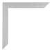 Mura MDF Bilderrahmen 70x100cm Silber Matt Detail Ecke | Yourdecoration.de