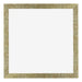 Mura MDF Bilderrahmen 70x70cm Gold Antik Vorne | Yourdecoration.de