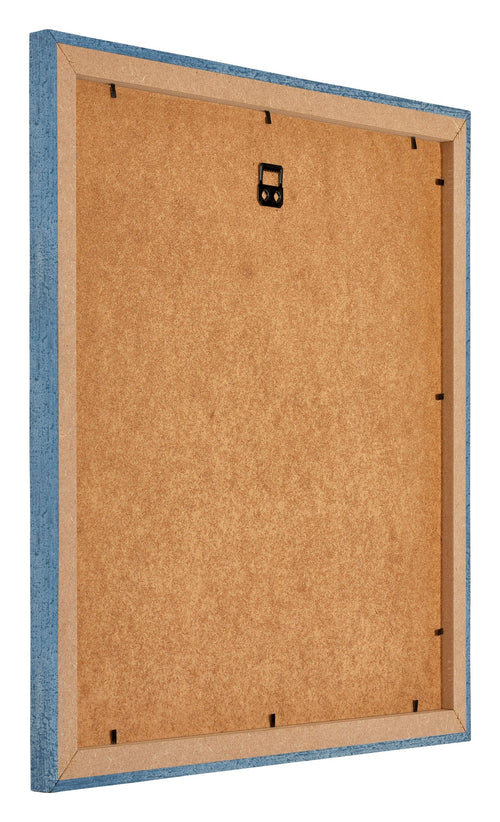 Mura MDF Bilderrahmen 70x70cm Hell Blau Geveegd Rucksteite Schrag | Yourdecoration.de