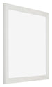 Mura MDF Bilderrahmen 70x70cm Weiss Matt Vorne Schräg | Yourdecoration.de
