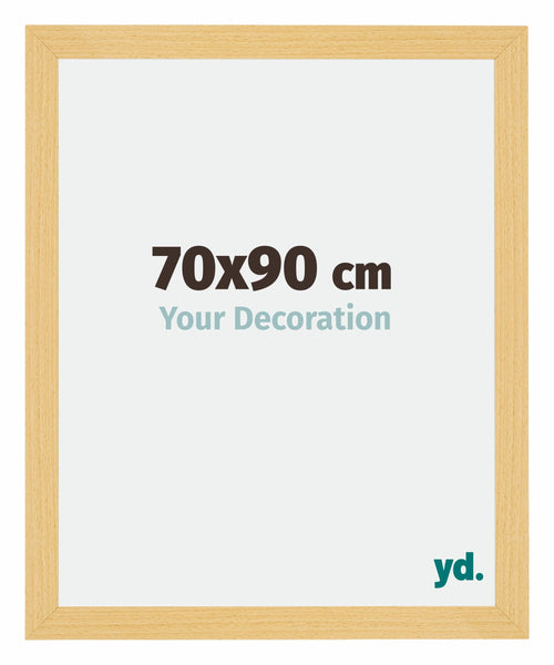 Mura MDF Bilderrahmen 70x90cm Buche Dekor Vorne Messe | Yourdecoration.de