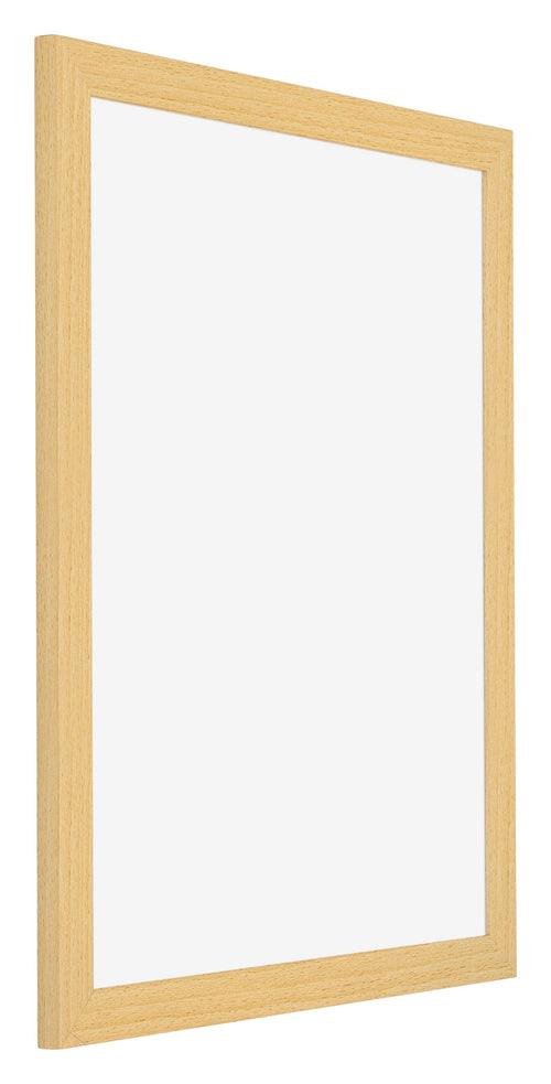 Mura MDF Bilderrahmen 70x90cm Buche Dekor Vorne Schrag | Yourdecoration.de